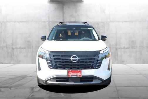 White / Black 2026 Nissan Pathfinder Platinum