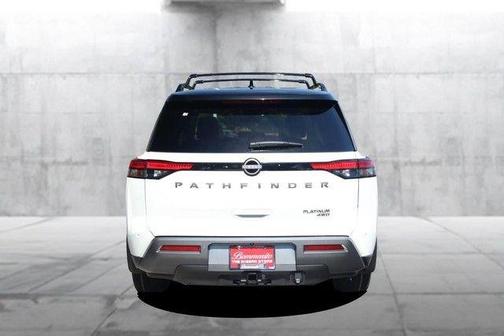 White / Black 2026 Nissan Pathfinder Platinum