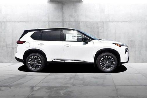 White / Black 2026 Nissan Rogue Platinum