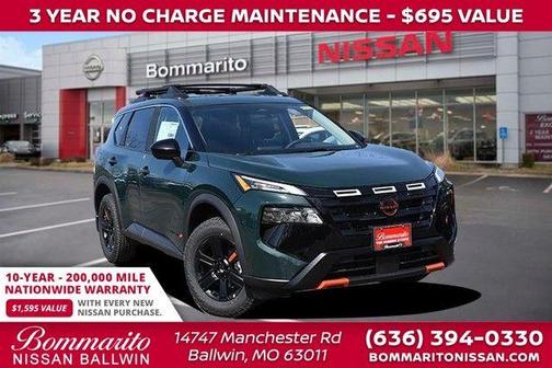 Obsidian Green 2026 Nissan Rogue Rock Creek