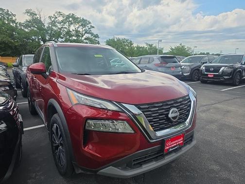 Scarlet Ember 2023 Nissan Rogue SV