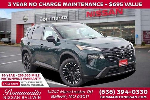 Obsidian Green 2026 Nissan Rogue Dark Armor