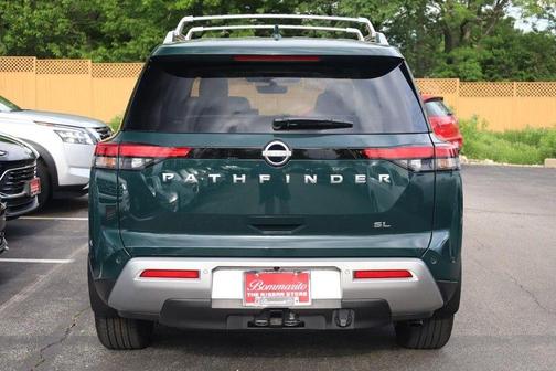 Obsidian Green Pearl 2025 Nissan Pathfinder SL
