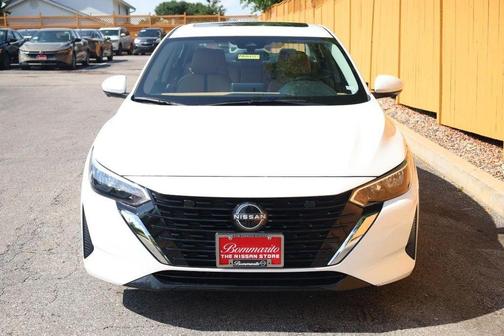 Aspen White 2025 Nissan Sentra SV