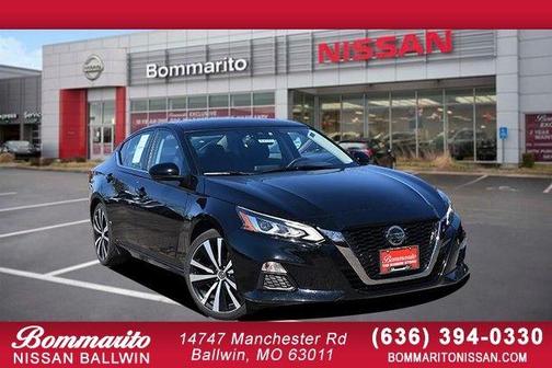 Black 2020 Nissan Altima 2.5 SR