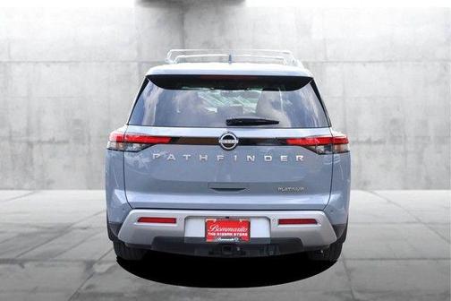Boulder Gray 2025 Nissan Pathfinder Platinum