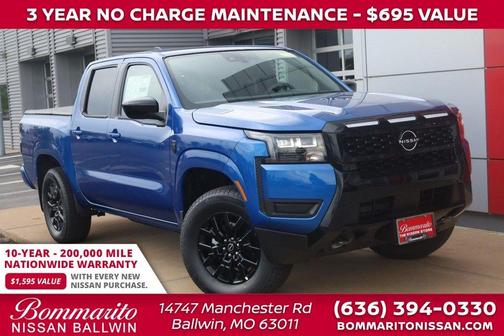 Bluestone Pearl 2026 Nissan Frontier SV