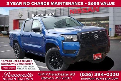 Bluestone Pearl 2026 Nissan Frontier SV