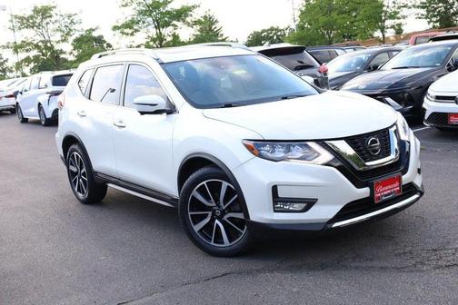 White 2020 Nissan Rogue SL