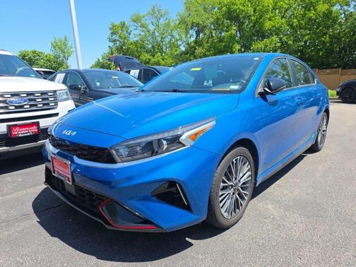 Blue 2023 Kia Forte GT-Line