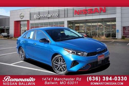 Blue 2023 Kia Forte GT-Line