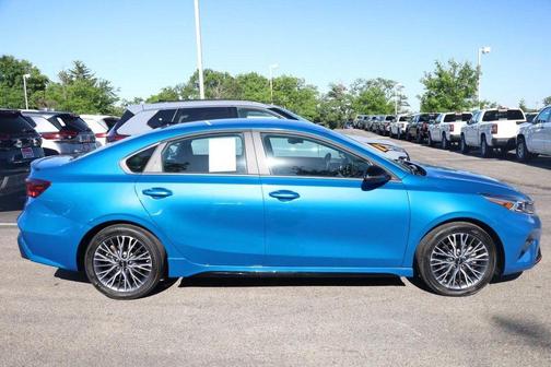 Blue 2023 Kia Forte GT-Line