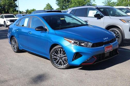 Blue 2023 Kia Forte GT-Line