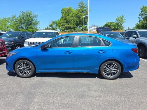Blue 2023 Kia Forte GT-Line