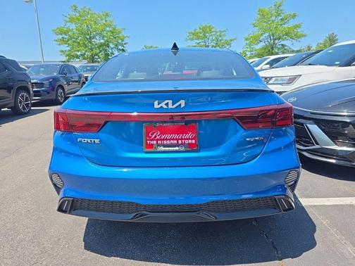 Blue 2023 Kia Forte GT-Line