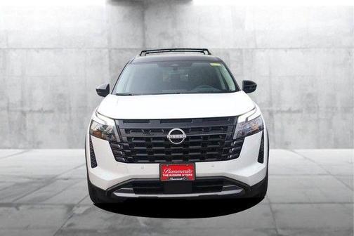 White / Black 2026 Nissan Pathfinder Platinum