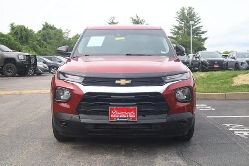 Scarlet Red Metallic 2021 Chevrolet Trailblazer LS
