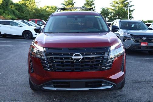 Scarlet Ember 2026 Nissan Pathfinder Platinum