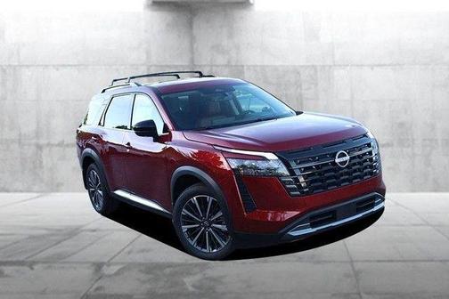 Scarlet Ember 2026 Nissan Pathfinder Platinum