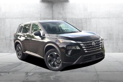 Super Black 2025 Nissan Rogue SV