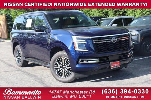 Deep Ocean Blue 2025 Nissan Armada SL