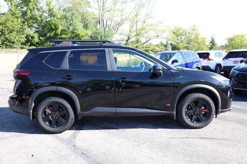 Black 2025 Nissan Rogue Rock Creek