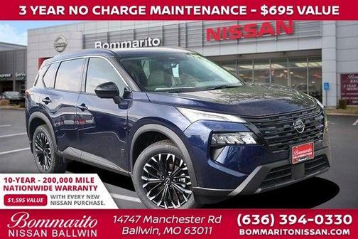 Deep Ocean Blue 2026 Nissan Rogue Dark Armor