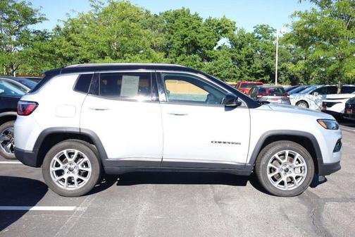 Silver 2025 Jeep Compass Limited