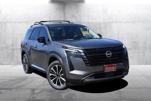 Gun Metallic 2026 Nissan Pathfinder Platinum