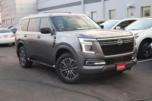 Gun Metallic 2026 Nissan Armada Platinum