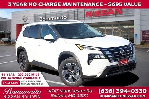 Everest White P 2026 Nissan Rogue SV