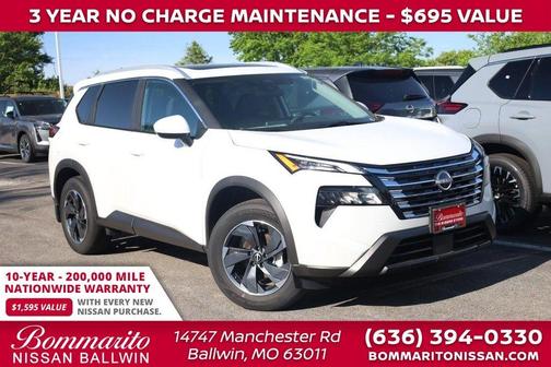 Everest White P 2026 Nissan Rogue SV