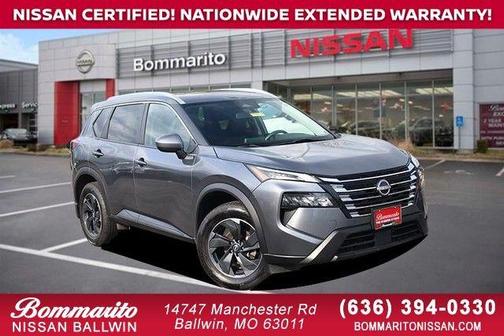 Gun Metallic 2024 Nissan Rogue SV