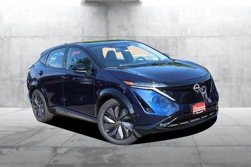Deep Ocean Blue 2024 Nissan ARIYA PLATINUM+