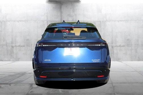 Deep Ocean Blue 2024 Nissan ARIYA PLATINUM+