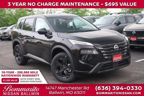 Super Black 2026 Nissan Rogue SV