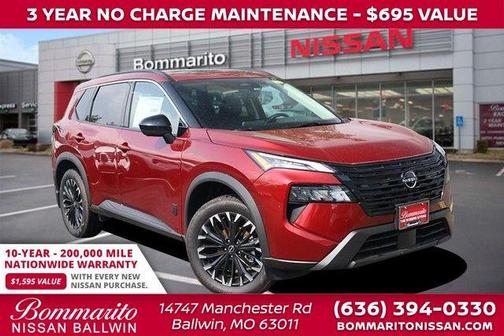 Scarlet Ember 2026 Nissan Rogue Dark Armor