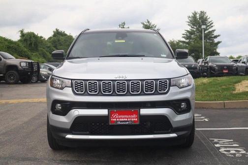 Silver 2025 Jeep Compass Limited