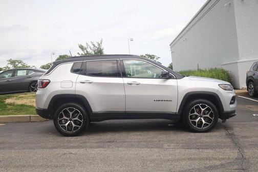 Silver 2025 Jeep Compass Limited
