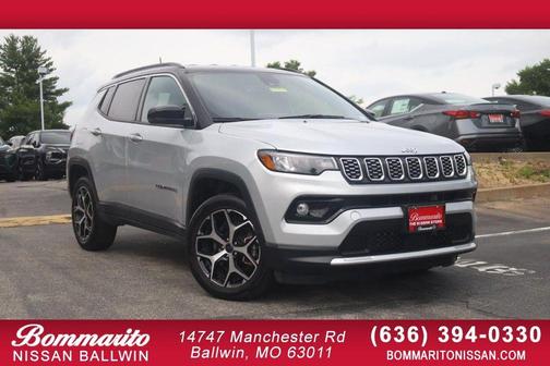 Silver 2025 Jeep Compass Limited