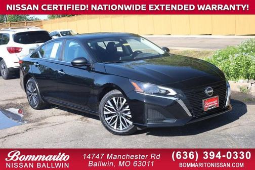 Black 2025 Nissan Altima SV