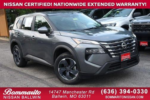 Gun Metallic 2025 Nissan Rogue SV