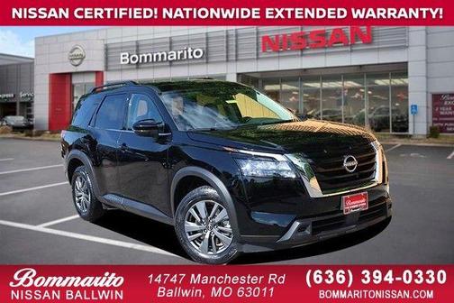 Black 2025 Nissan Pathfinder SV