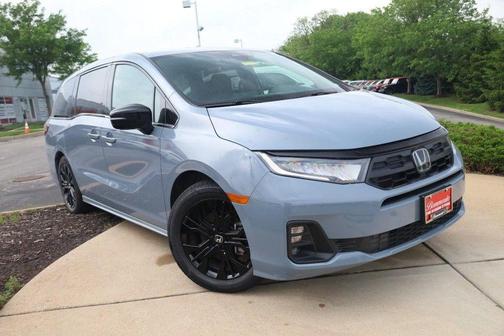 Modern Steel Metallic 2025 Honda Odyssey Sport-L