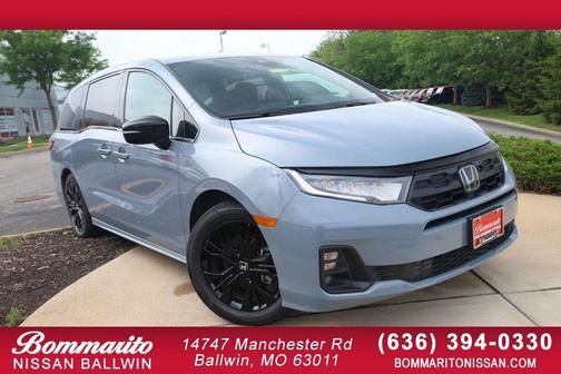 Modern Steel Metallic 2025 Honda Odyssey Sport-L