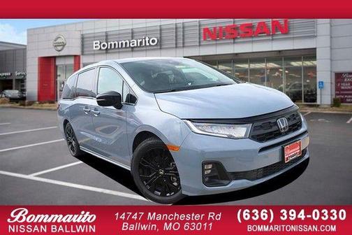 Modern Steel Metallic 2025 Honda Odyssey Sport-L