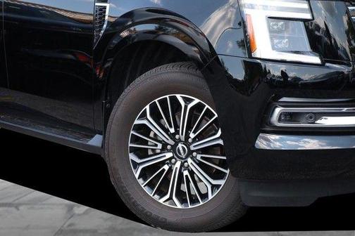 Black 2025 Nissan Armada Platinum