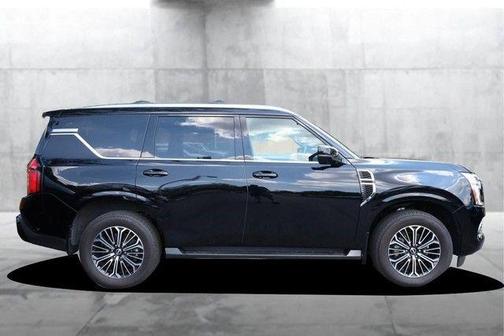 Black 2025 Nissan Armada Platinum
