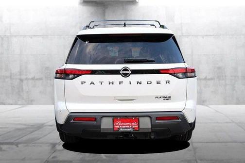 White Pearl 2026 Nissan Pathfinder Platinum