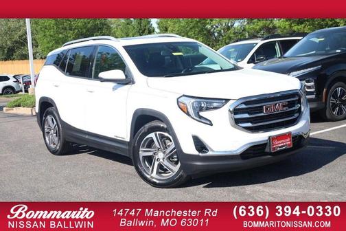 Summit White 2020 GMC Terrain SLT
